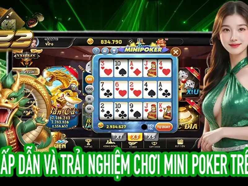 Trò chơi Poker (Texas Hold'em) tại Gi8